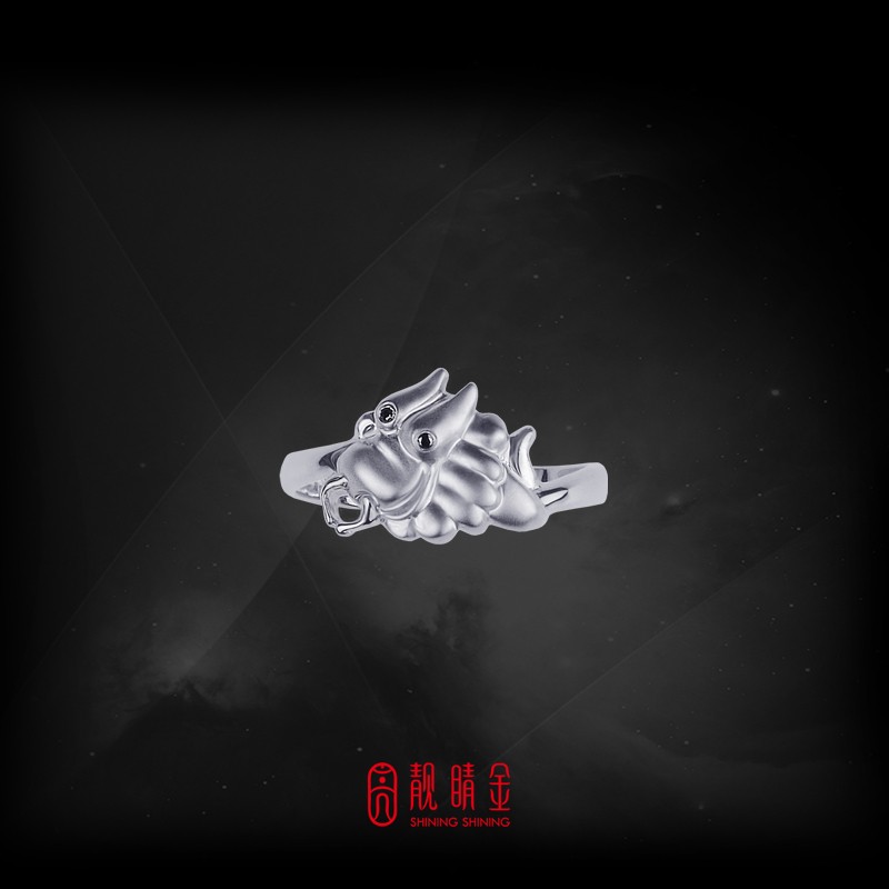 十二生肖鑽戒-龍