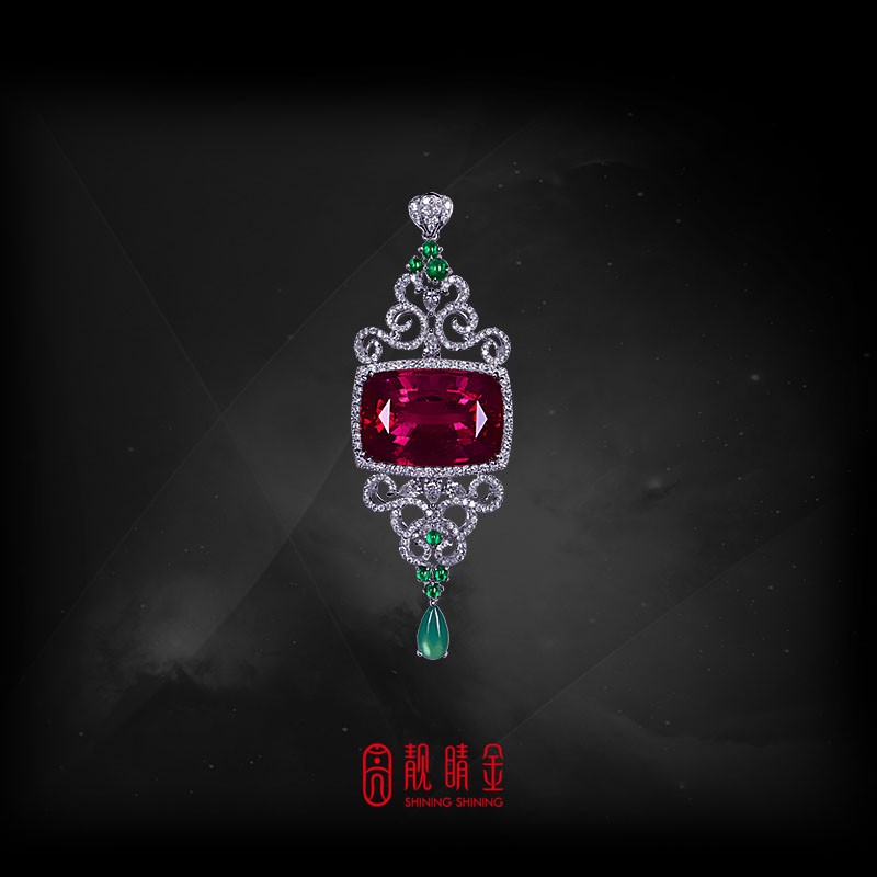 42.25克拉紅碧璽墜（珍藏品，請來電洽詢）
