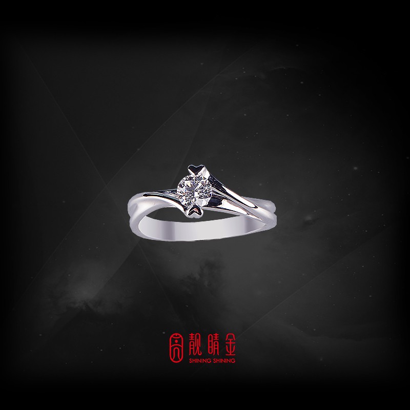 GIA30分-31分E/SI1鑽石女戒（已承蒙收藏）