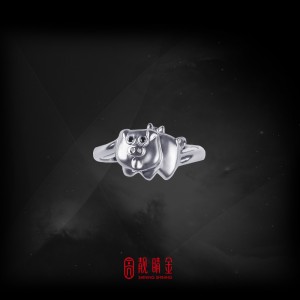 十二生肖鑽戒-豬