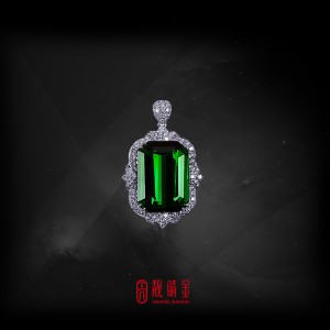 GIA64.84克拉綠碧璽墜（已承蒙收藏）