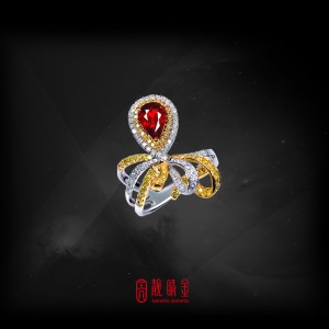 GRS1.10克拉無燒紅寶戒指（已承蒙收藏）