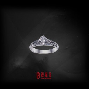 GIA50分-51分F/VS1鑽石女戒（已承蒙收藏）