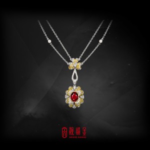 GRS1.29克拉無燒紅寶套鍊（已承蒙珍藏）
