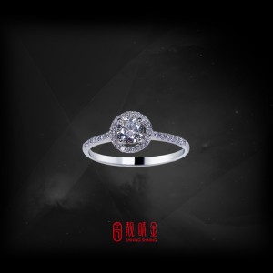 GIA30分-36分D/VS2鑽石女戒（已承蒙收藏）