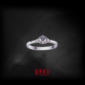 GIA30分-31分D/VS1鑽石女戒（已承蒙收藏）