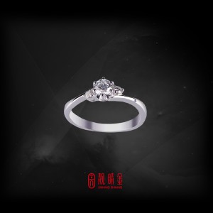 GIA30分-31分D/VS2鑽石女戒（已承蒙收藏）