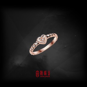 0.02克拉鑽石戒指