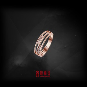 0.09克拉鑽石戒指