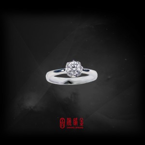 GIA32分-32分D/VS2鑽石女戒（GIA鑽石以時價計算，請來電洽詢）