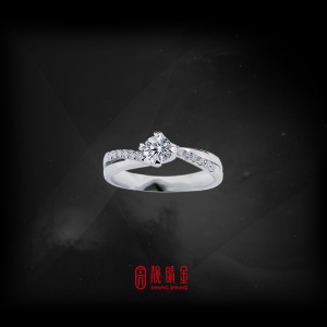 GIA32分-32分F/VS2鑽石女戒（GIA鑽石以時價計算，請來電洽詢）