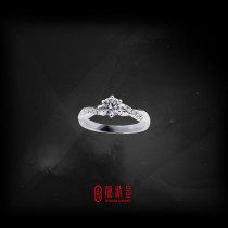 GIA50分-50分D/VS2鑽石女戒（GIA鑽石以時價計算，請來電洽詢）